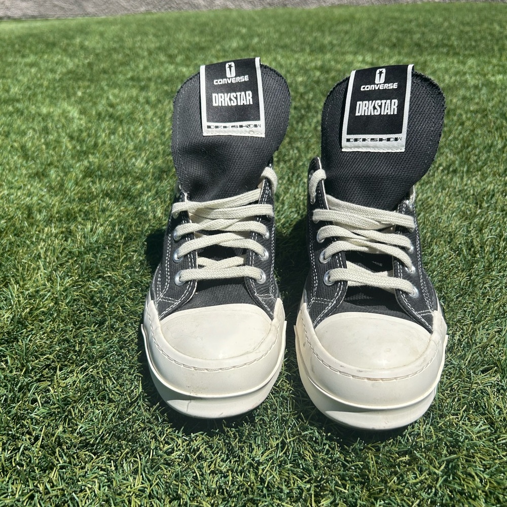 Converse DRKSTAR Low-Top Sneakers in Black and White
